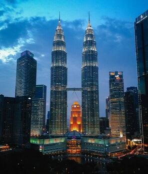 The Petronas Twin Towers