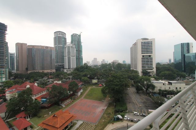 View from the balcony